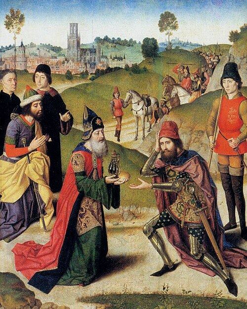 King Shem, Melchizedek — artist's depiction